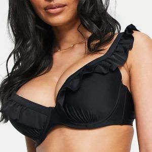 Ivory Rose Fuller Bust DD-G cup Bikini Top (UK 34E)